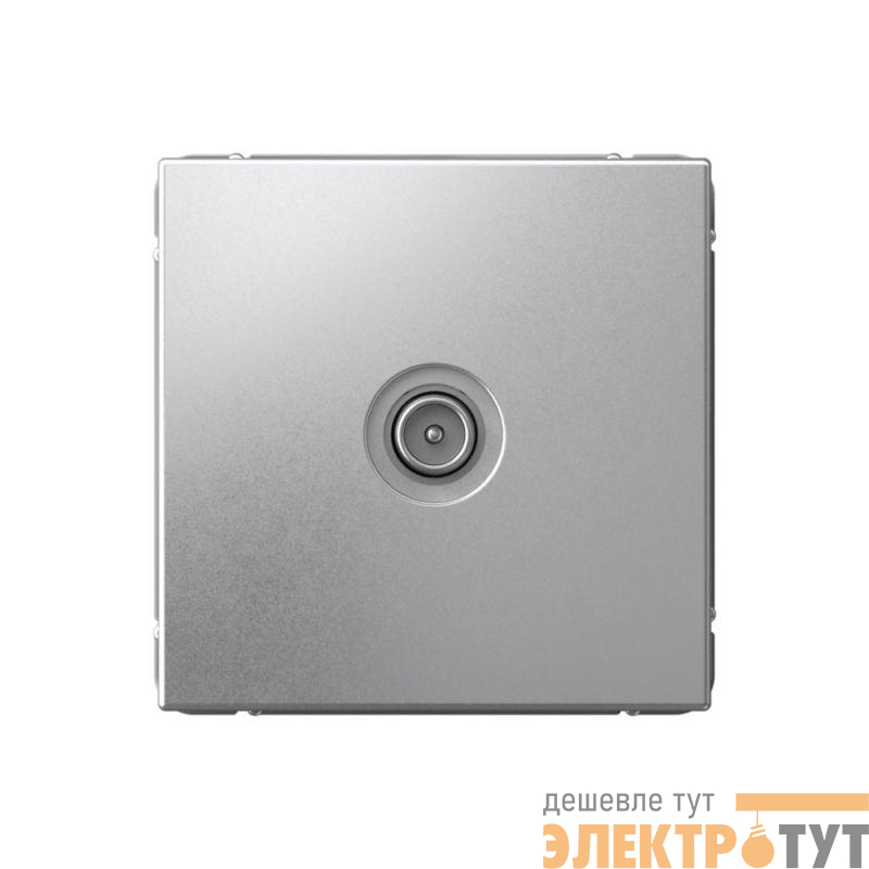 Розетка телевизионная оконечная TV ArtGallery 1дБ механизм алюм. SE GAL000391