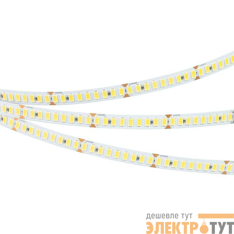Лента светодиодная ULTRA-C180-10mm 24V Day 5000К 19.2Вт/м IP20 5630 высок. эффект. 200лм/Вт (уп.5м) Arlight 040247