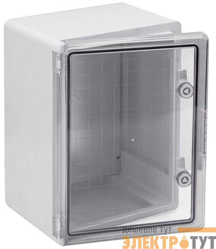 Корпус ЩМПп 400х300х220 УХЛ1 IP65 прозр. дверь пластик. IEK MKP92-N-403022-65