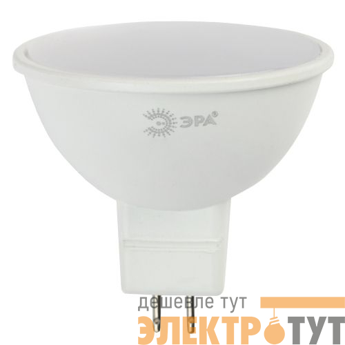 Лампа светодиодная STD LED MR16-8W-12V-860-GU5.3 MR16 8Вт софит GU5.3 холод. бел. 12В ЭРА Б0049095