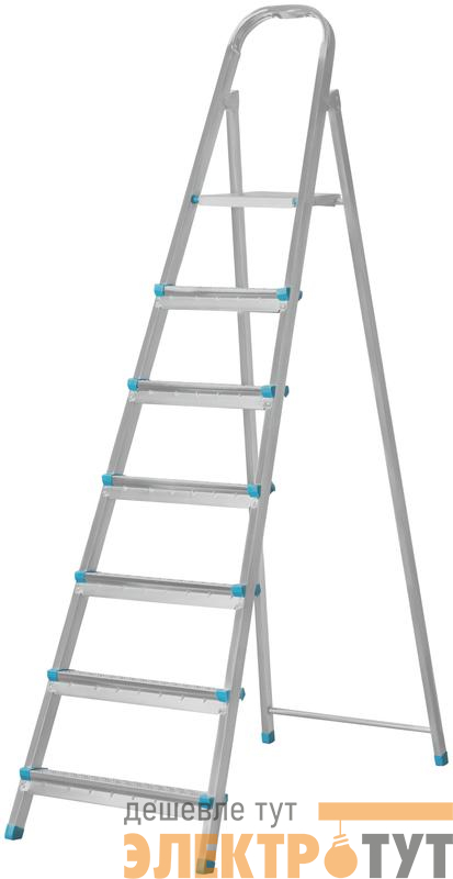 Лестница-стремянка 7 ступ. 7.3кг стальная КУРС 65329