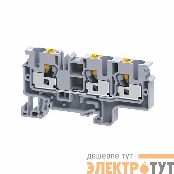 Клемма с 3-мя контактами push-in OptiClip СP-10-TRIPLET-I сер. КЭАЗ 331852