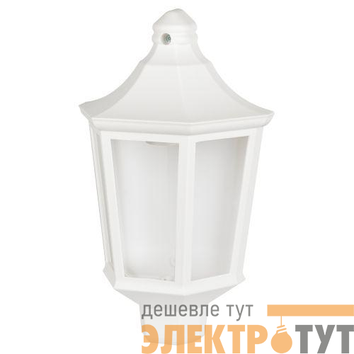 Светильник садово-парковый НБУ 06-60-003 Ника 60Вт бел. прозр. Эра Б0061161