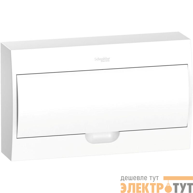 Бокс навесной ОП City9 Box 1 ряд 18мод IP40 IK07 63А 2 клеммы с бел. дверцей SE EZ9E118P2SRU