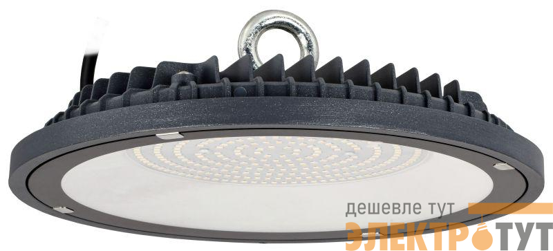 Светильник светодиодный ДСП 4022 150Вт 6500К IP65 для высоких пролетов IEK LT-DSP0-4022-150-65-K02