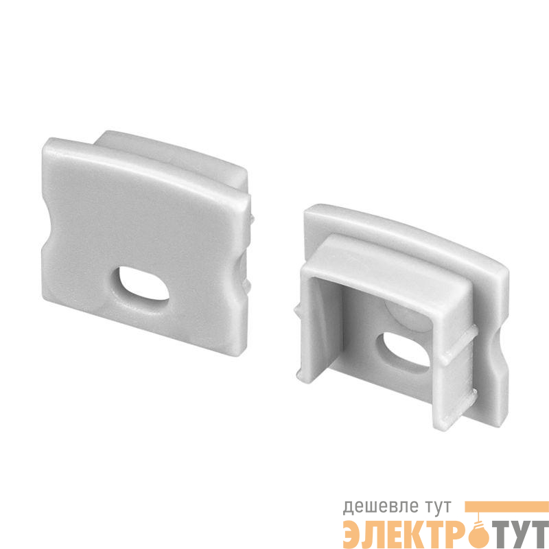 Заглушка LINE-1715 с отверстием пластик (комплект) Arlight 044263