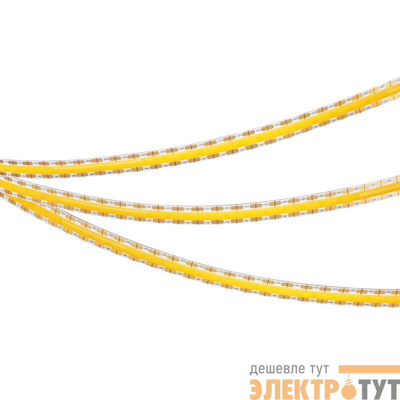 Лента светодиодная COB-X528-8mm 12V Warm 3000К 11Вт/м IP20 CSP (уп.5м) Arlight 041794