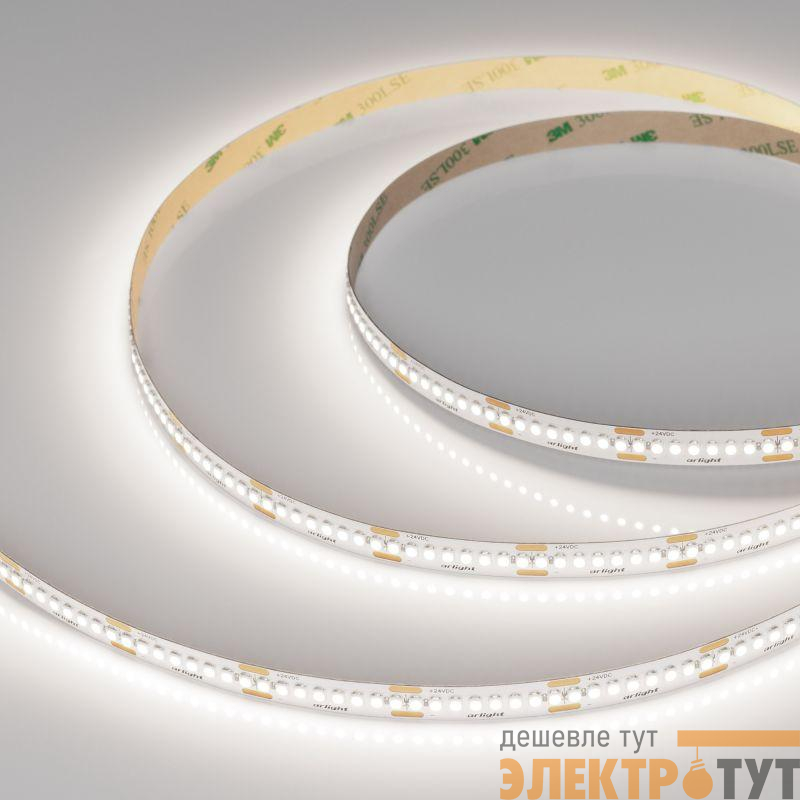 Лента светодиодная UL-A240-10mm 24V Day 5000К 19Вт/м IP20 (уп.5м) Arlight 048125