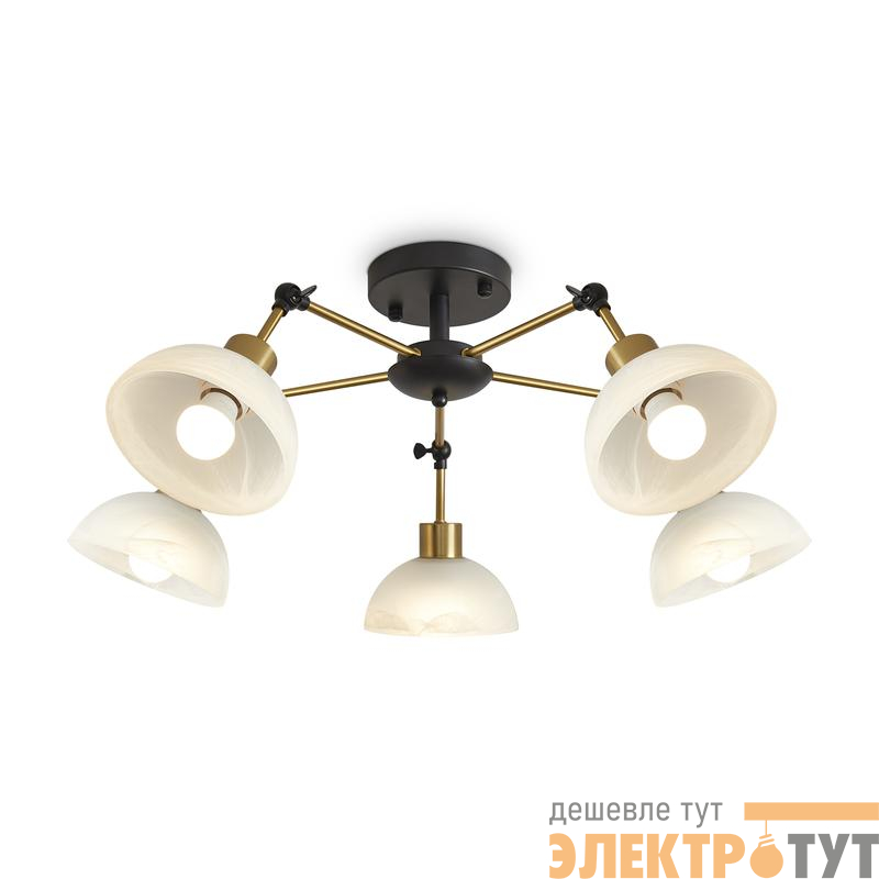 Светильник Bessie 5х60Вт E27 IP20 подвесной Freya FR5526PL-05BBZ