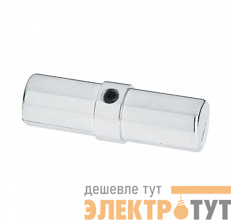 Соединитель труб 25мм хром (уп.1шт) Tech-Krep/Zitar 127457