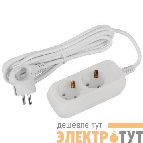 Удлинитель 2х3м с заземл. ПВС 3х1 UDL-16-230-E Greenline Эра Б0065065