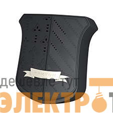 Звонок проводной Готик трель 220В 80-90дБА черн./серебр. МОНОМАХ ГС-03