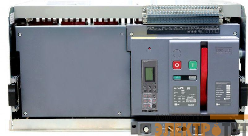 Выключатель автоматический воздушный 3п 5000А 120кА ВА-733 расцеп. Н выкатн. DEKraft 27084DEK