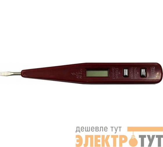 Отвертка индикаторная 6878-28NS цифровая Ресанта 61/10/158