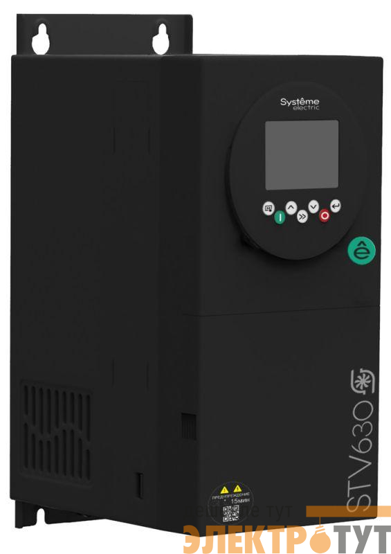Преобразователь частоты STV630 18.5кВт 400В ЭМС С3 + LED панель оператора SE STV630D18N4-LED