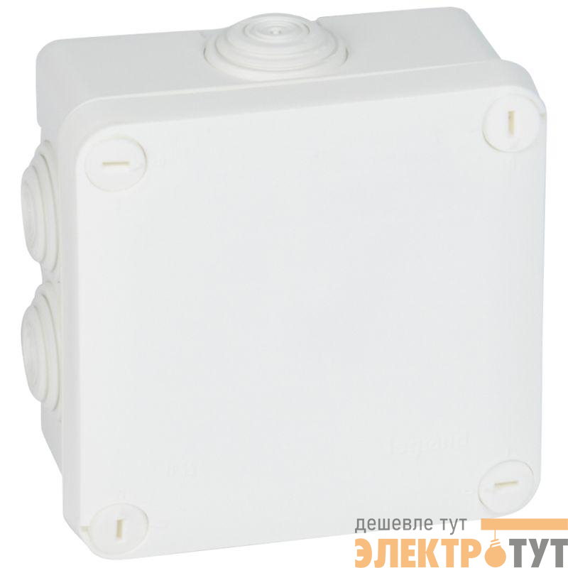 Коробка распределительная 105х105х55мм Plexo IP55 бел. Leg 092023