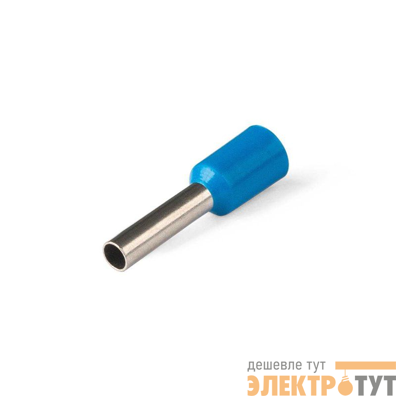 Наконечник штыревой втулочный изолированный НШВИ 2.5–12 (уп.100шт) КВТ 108907