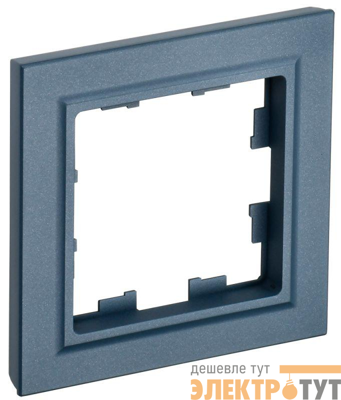 Рамка 1-м BRITE РУ-1-БрМ маренго IEK BR-M12-K35