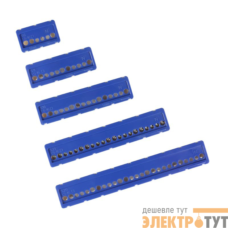 Блок клеммный винтовой OptiBox Pro N-1.5-16-26 КЭАЗ 379835