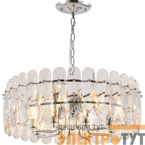 Люстра Jade 1045-308 8хЕ14 40Вт хрусталь Rivoli Б0061212