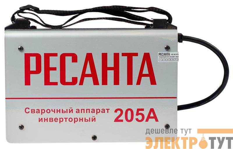 Аппарат сварочный инверторный САИ 205 Ресанта 65/77