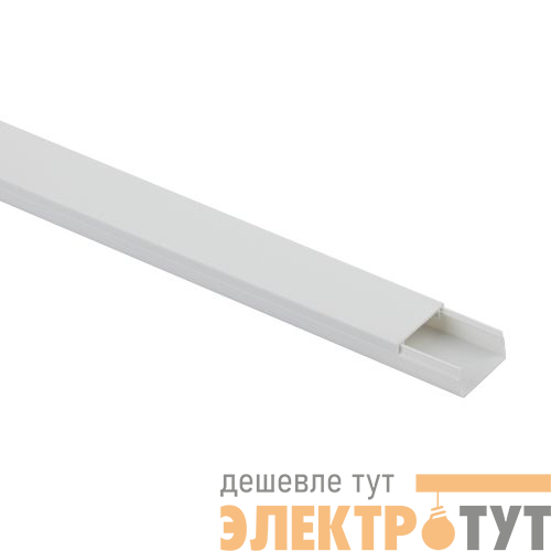 Кабель-канал 20х10 L2000 бел. KK-W-20-10 Эра Б0031132