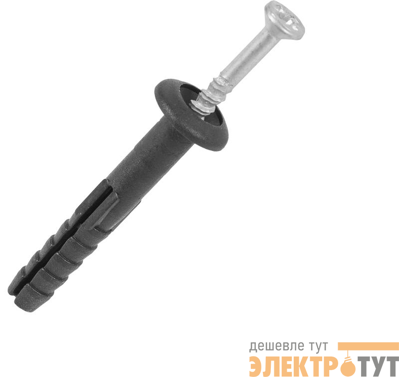 Дюбель-гвоздь полипр. гриб. 6х40 EcoPlast 153688