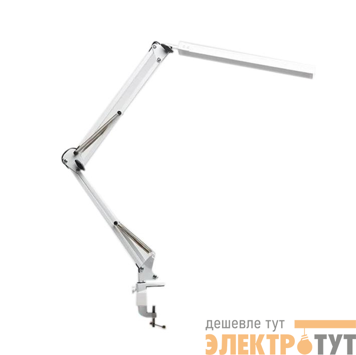Светильник светодиодный настольный TBL-03 12Вт USB на струбцине бел. ФАZА 5047006