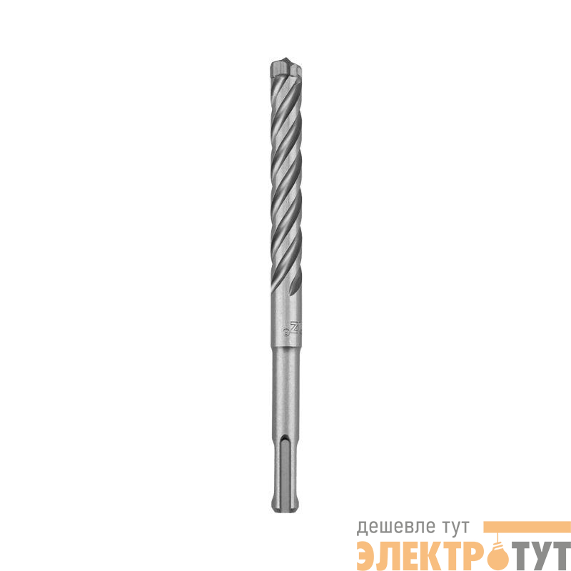 Бур по бетону SDS-Plus SUPER 12х160мм профессиональный цельная крестовая пластина Kranz KR-91-0464