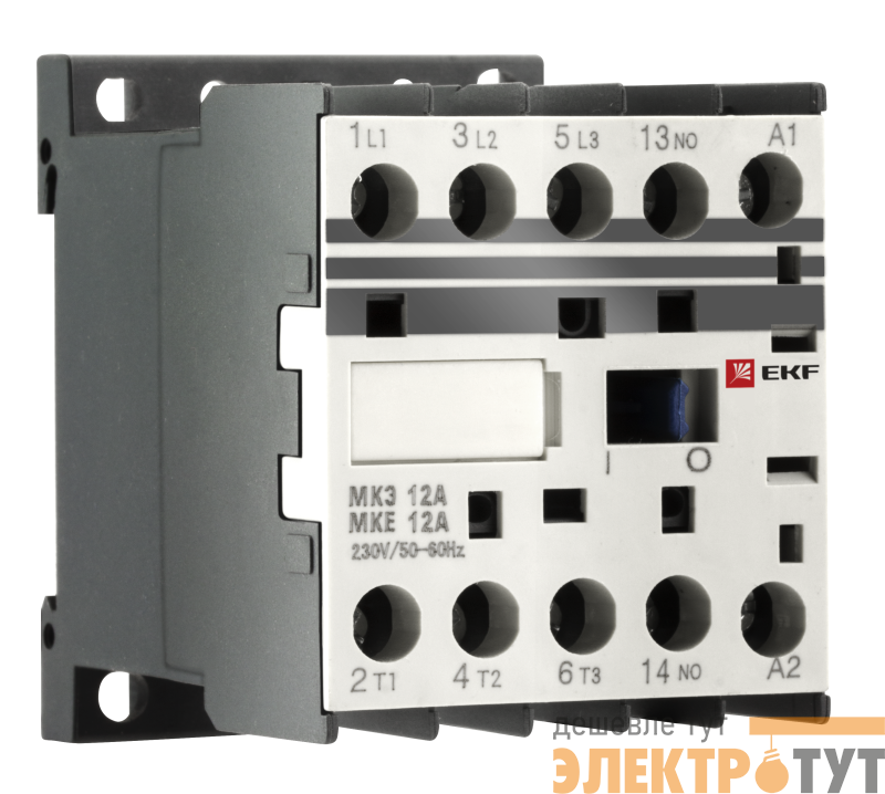 Миниконтактор МКЭ 16А 230В 1NO PROxima EKF Mctr-s-16-230