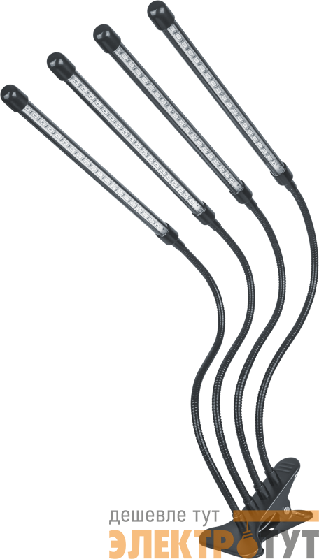 Светильник светодиодный 95 586 NDF-FITO-C01-02-40W-BL 40Вт IP40 на прищепке с таймером для растений красн./син. спектра Navigator 95586