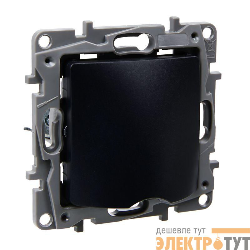 Вывод кабеля Etika IP21 антрацит IEK 672629