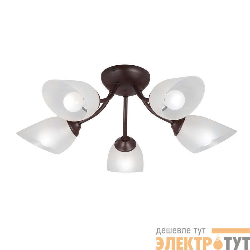 Люстра 5хE14 макс. 40Вт плафон ПП Vitaluce V3404/5PL