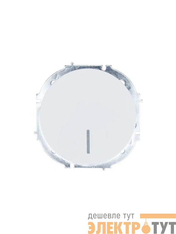 Выключатель 1-кл. СП OSEN 10А IP20 с подсветкой механизм бел. LEZARD 743-0288-111