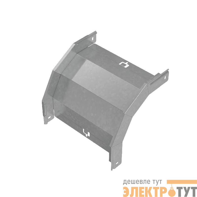 Угол для лотка вертикальный внешний 90град. 300х50 сталь 1мм "ПЛЮС" VLplus90-50-300 КМ PL0517