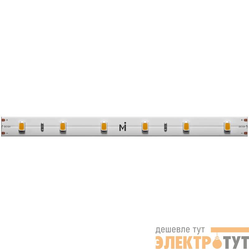 Лента светодиодная 24В 2835 4.8Вт/м 3000К IP20 (уп.5м) Maytoni 201009