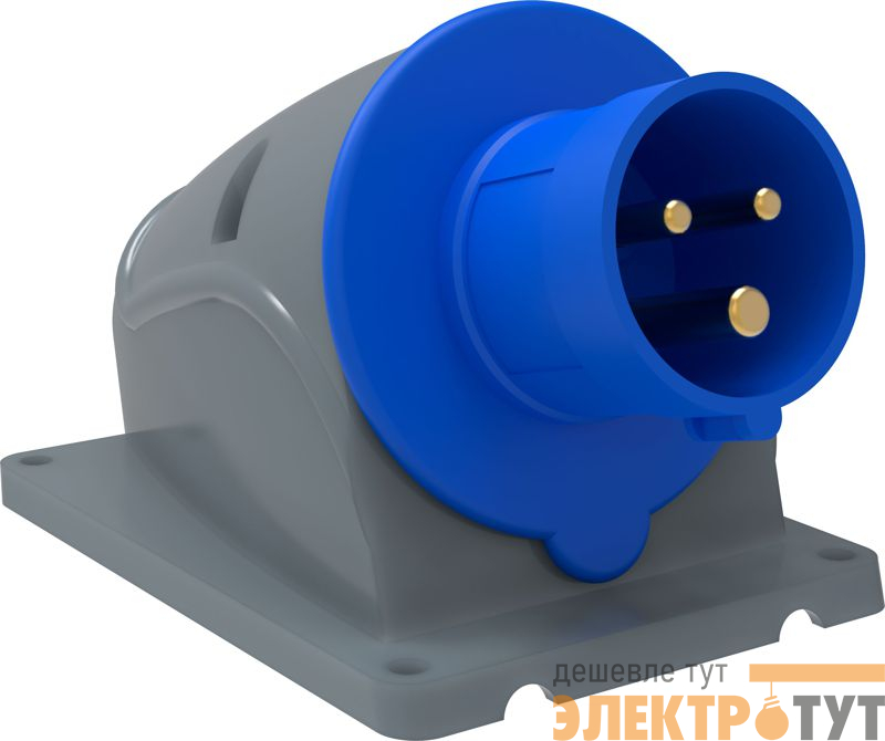 Вилка электрическая наружн. уст. 16А 2P+PE 220В IP44 MAGNUM ССИ-513 IEK PSN51-016-3