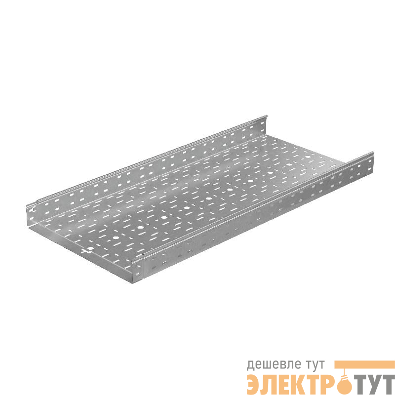 Лоток перфорированный 80х500 L4000 1.5мм "Быстрый монтаж ПЛЮС" КМ PL14636