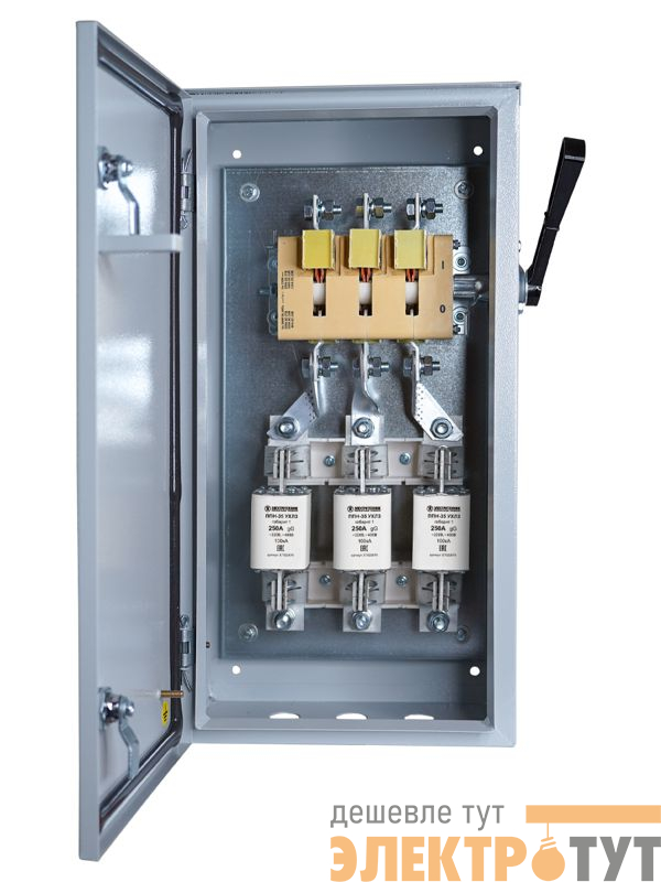 Ящик силовой ЯРП-250-54 УХЛ2 с ППН-35 250А IP54 держатель медь Электротехник ET519767
