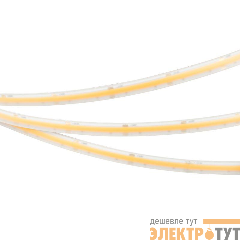 Лента светодиодная COB-PS-X480-12mm 24V White 6000К 15Вт/м IP67 CSP герметичная (уп.5м) Arlight 041782