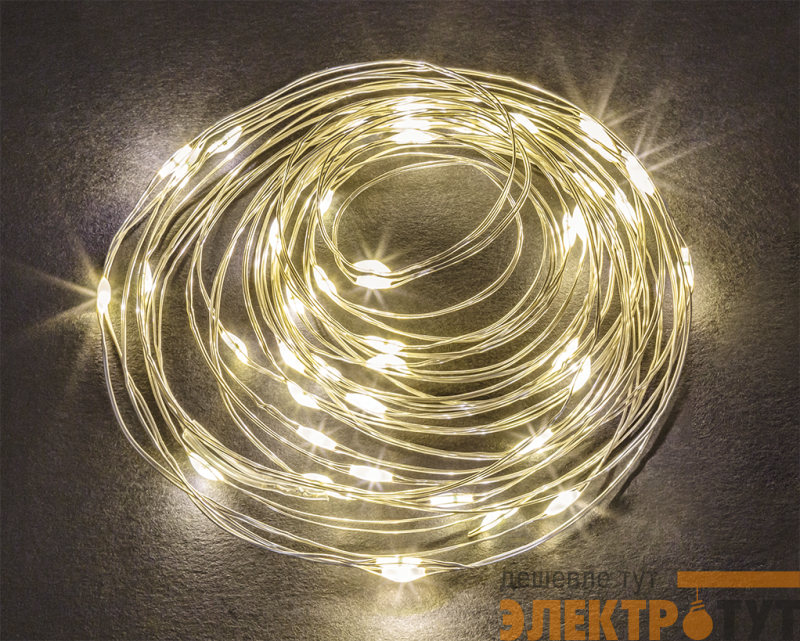 Гирлянда светодиодная "Микро роса" 95 129 NGF-D049-07 WW Navigator 95129