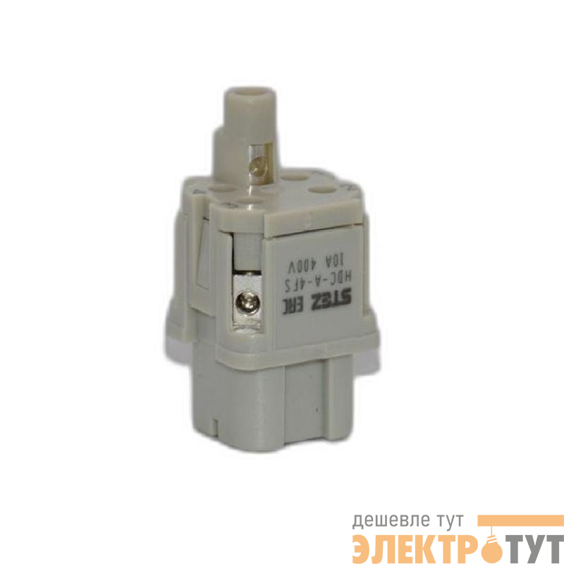 Вставка контактная постоянное число полюсов HDC-A-4FS СТЭЗ 187150230
