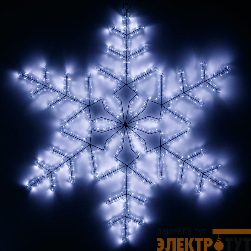 Фигура ARD-SNOWFLAKE-M3-920x920-432LED White (230В 27Вт) (IP65) Ardecoled 025306