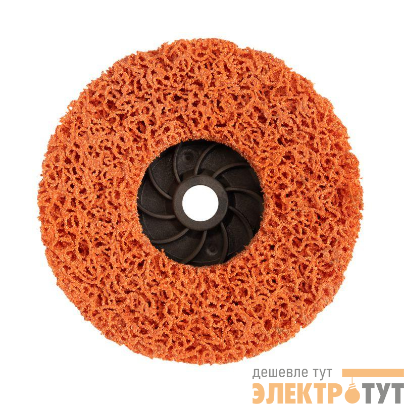 Круг зачистной CERAMIC 125хМ14 быстрая уст. адаптер коралл Kranz KR-90-0030-1