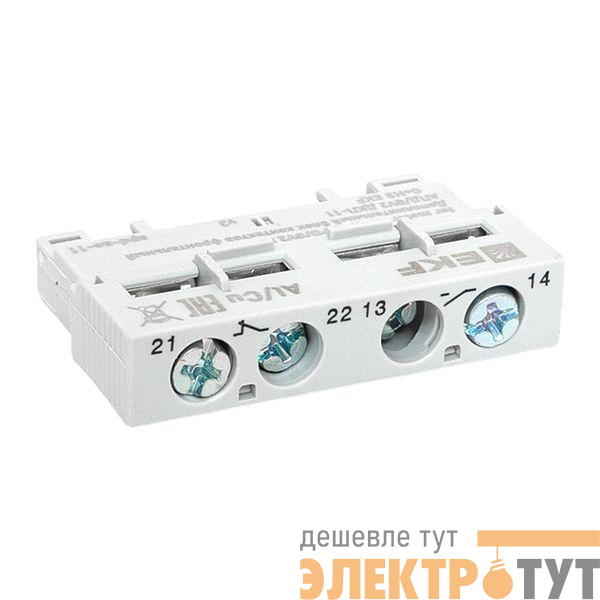Контакт дополнительный фронтальный АПД/GV2 ДКП-11 НО+НЗ EKF apd-ae-11