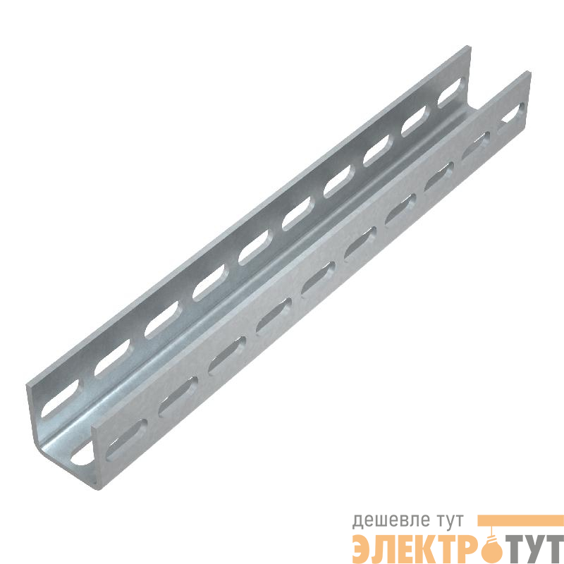 Профиль перфорированный 50х50 L2500 2.5мм P50-50-2.5-2100 3P тройная перфорация швеллер КМ LO9632