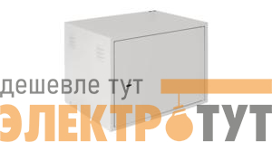 Шкаф антивандальный 9U 600х470х450мм настенный сер. NETLAN EC-WS-096045-GY