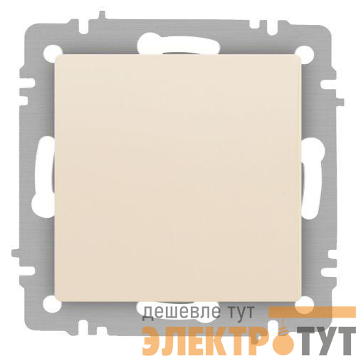 Кнопка Accent 6-109-02 10А-250В IP20 СУ сл. кость Intro Б0063606