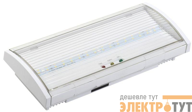 Светильник ДПА 5040-3 NI-CD пост. 3ч IP54 аварийный ИЭК LDPA0-5040-3H-K01
