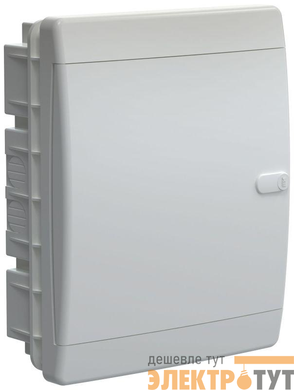 Корпус ЩРВ-П-18 UNION Compact IP41 бел. дверь пластик. IEK UIC-KP13-V-18-41-K01